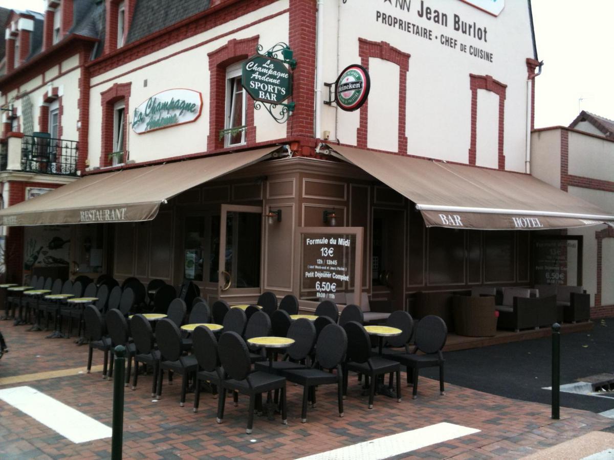 Hotel La Champagne Ardenne Cabourg Exterior foto